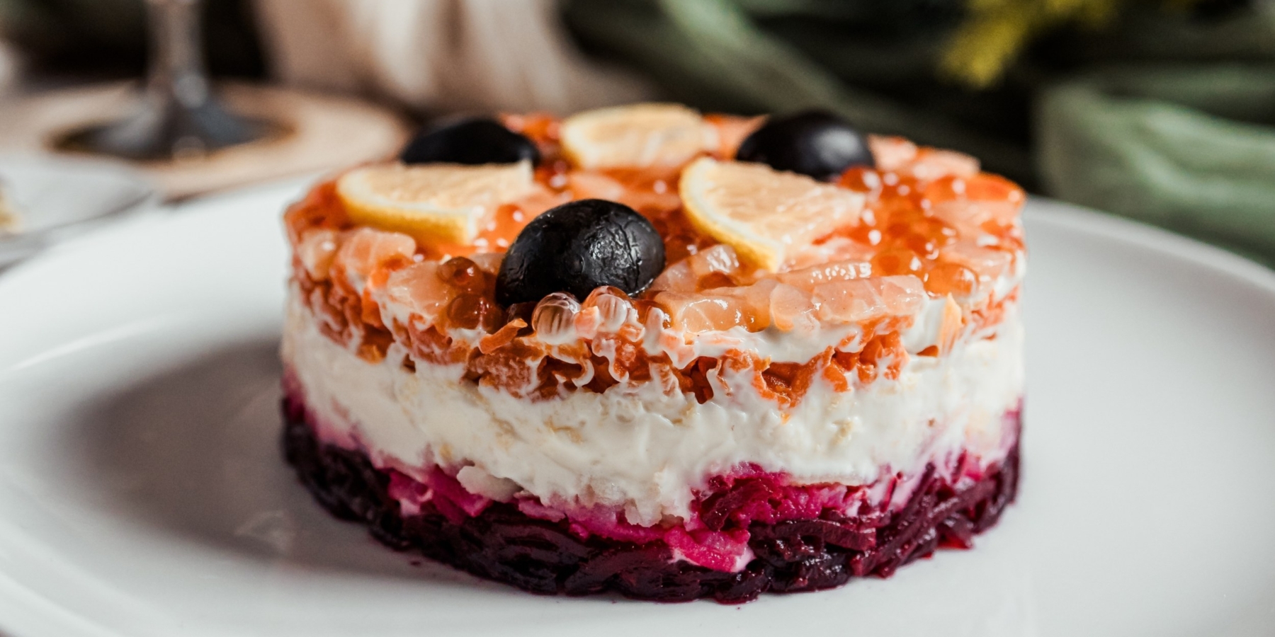 Слоёный салат 