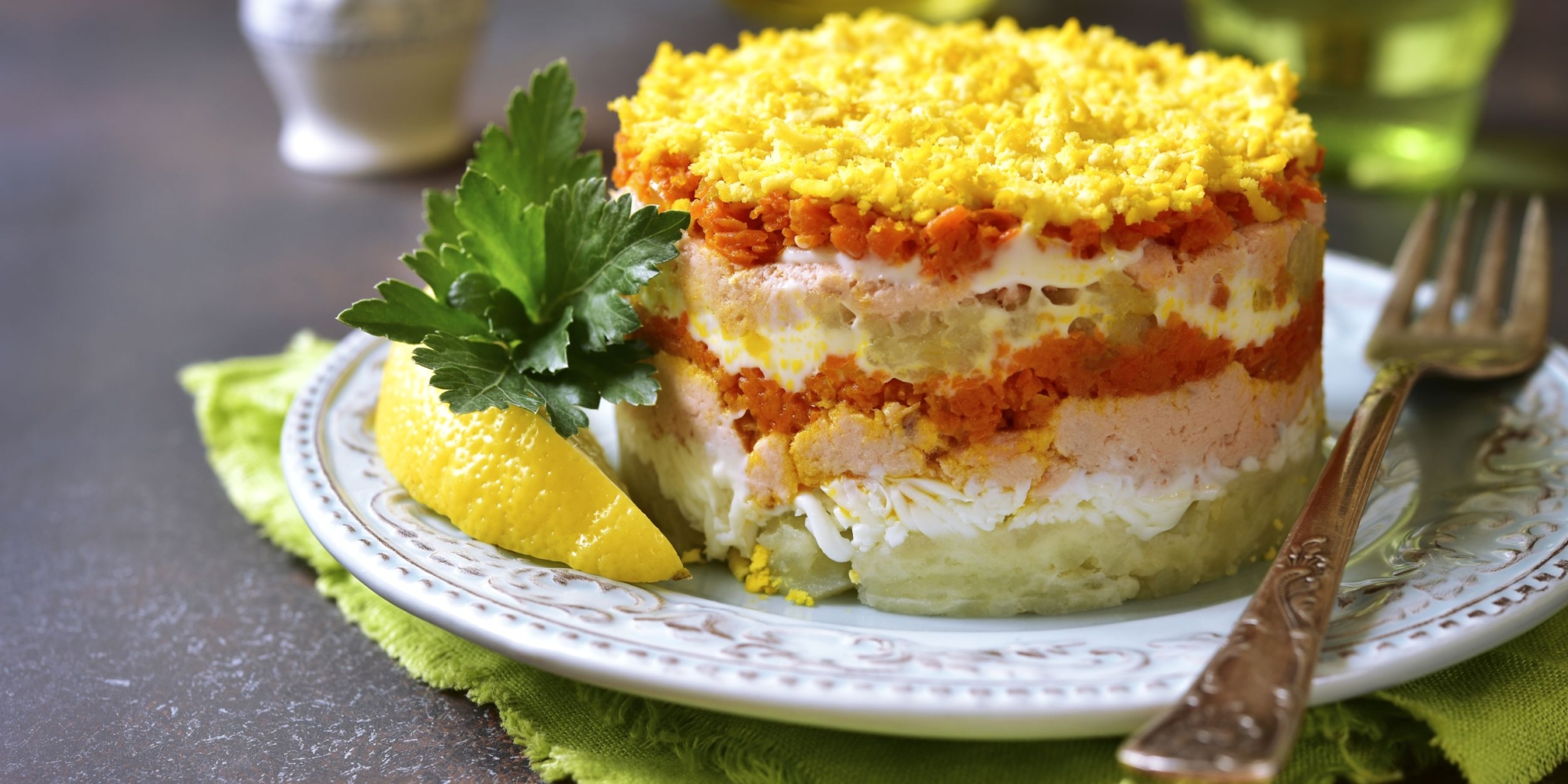 Салат «12 негритят»