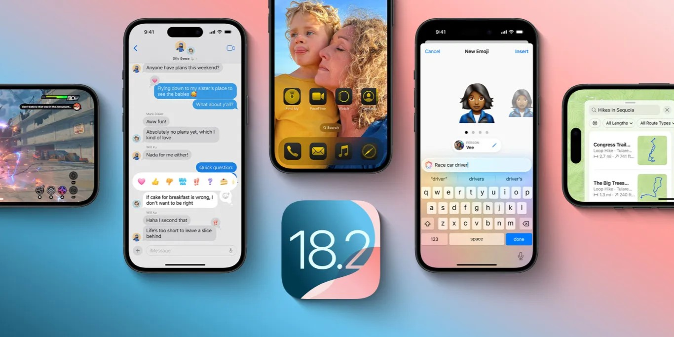 Apple выпустила iOS 18.2 с ключевыми ИИ-функциями и ChatGPT в Siri