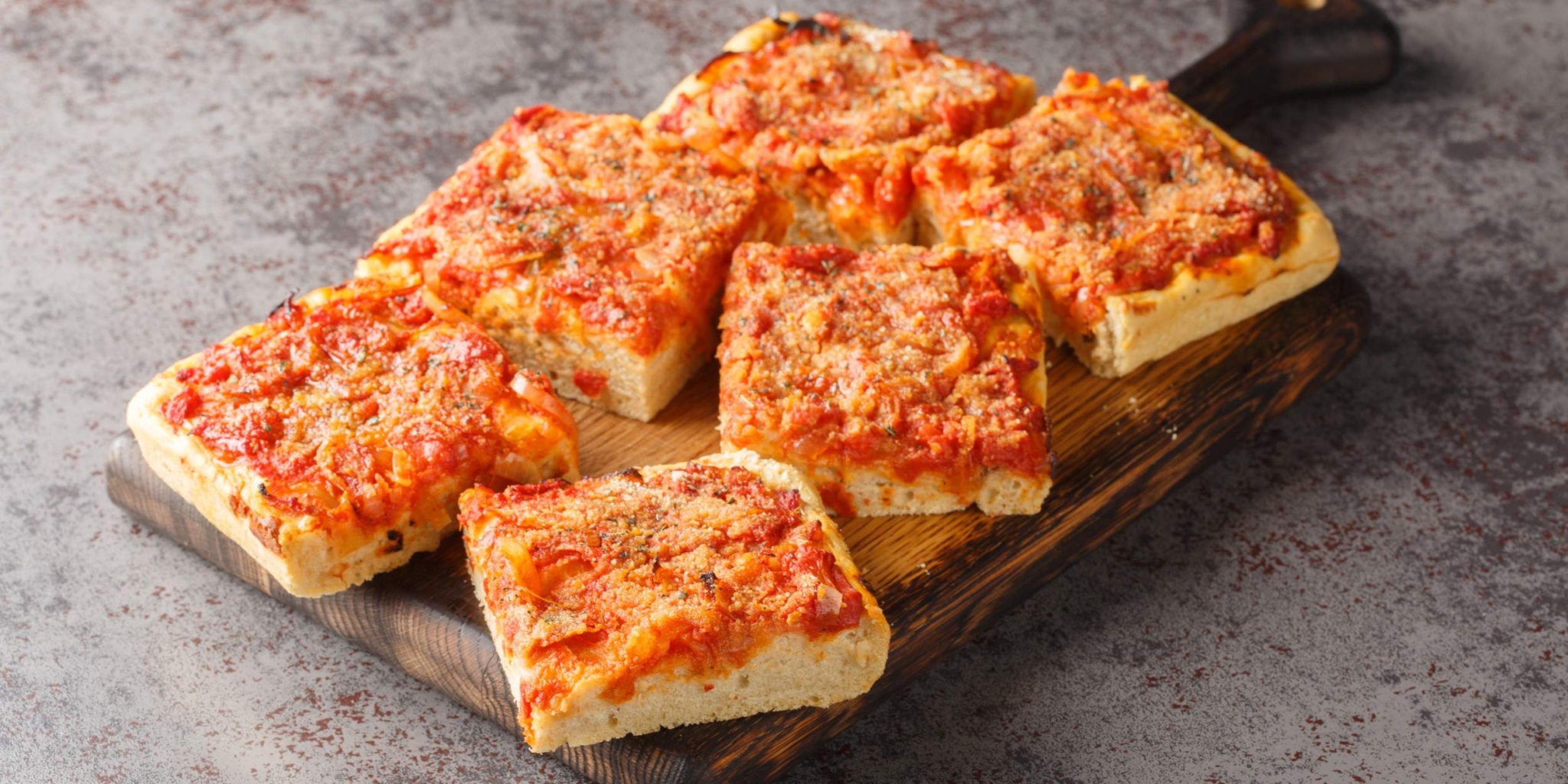 Пицца в виде рулета