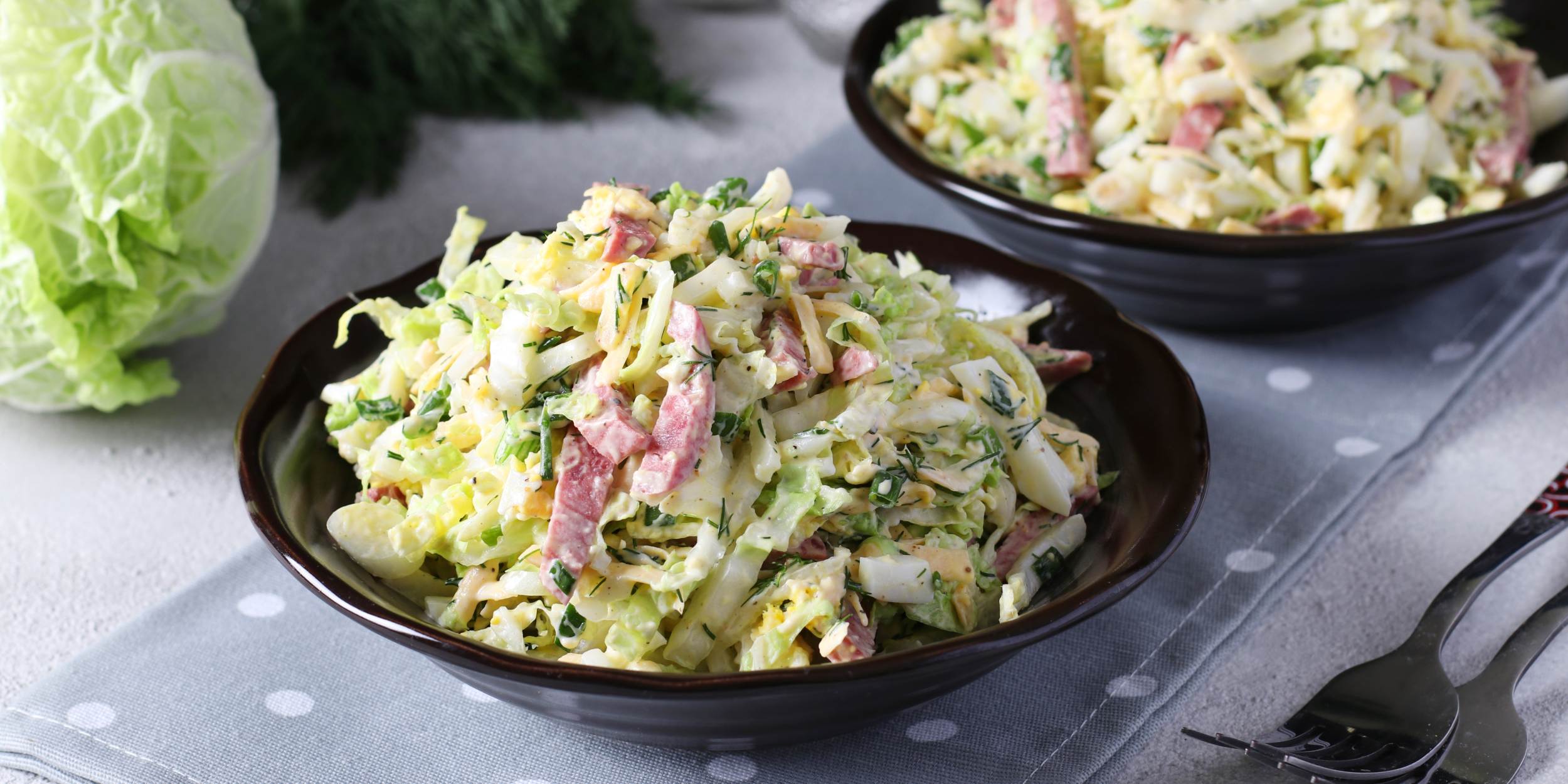 Салат с пекинской капустой и апельсином (грейпфрутом)