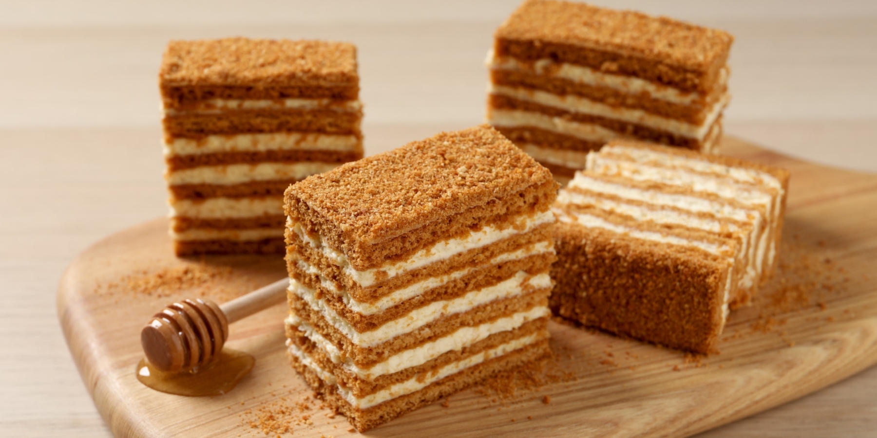 Медовик (без раскатки коржей)