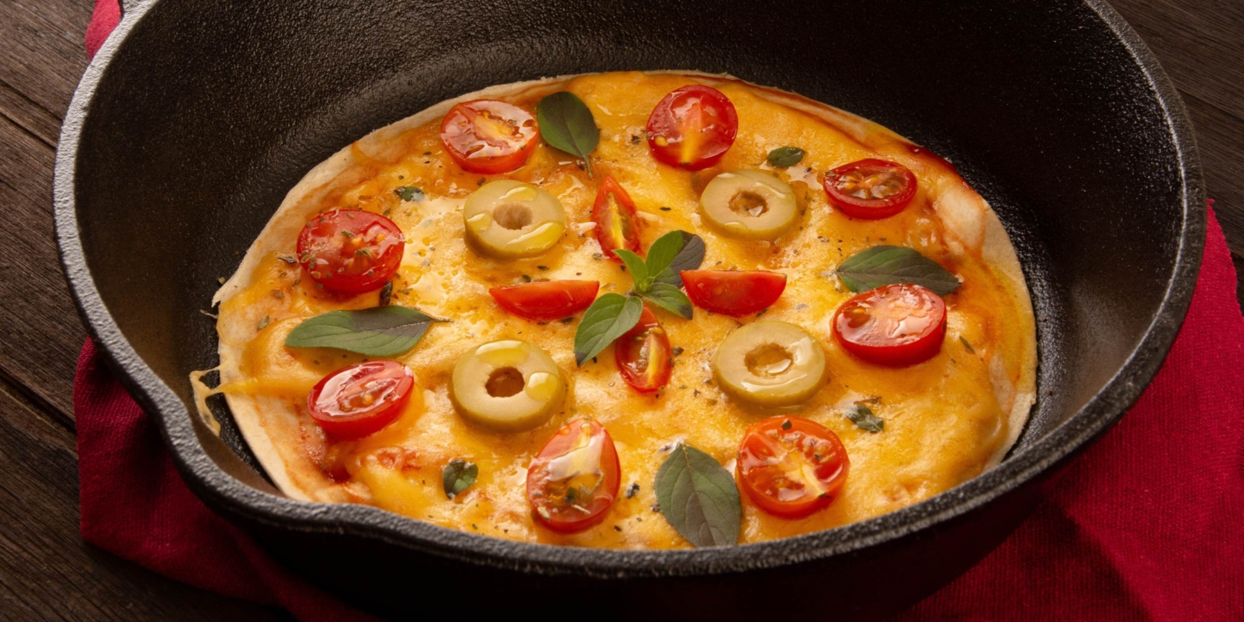 Пицца на сковородке