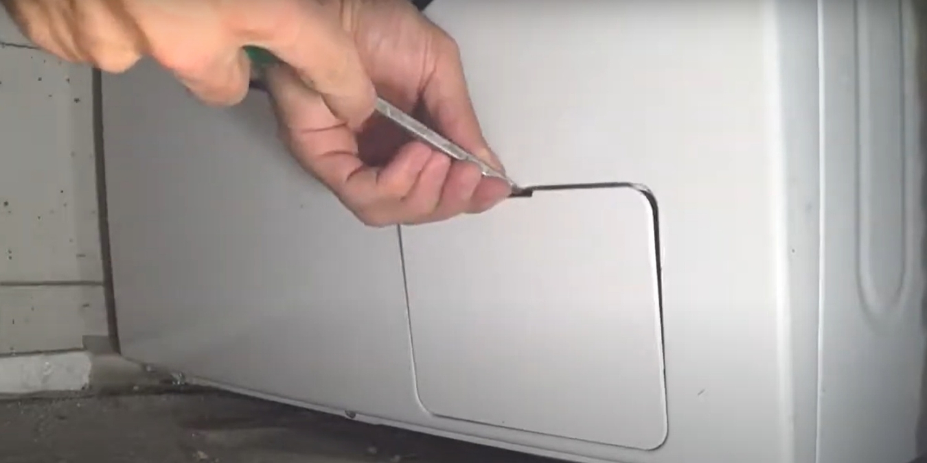 Внутренний механизм стиральной машины