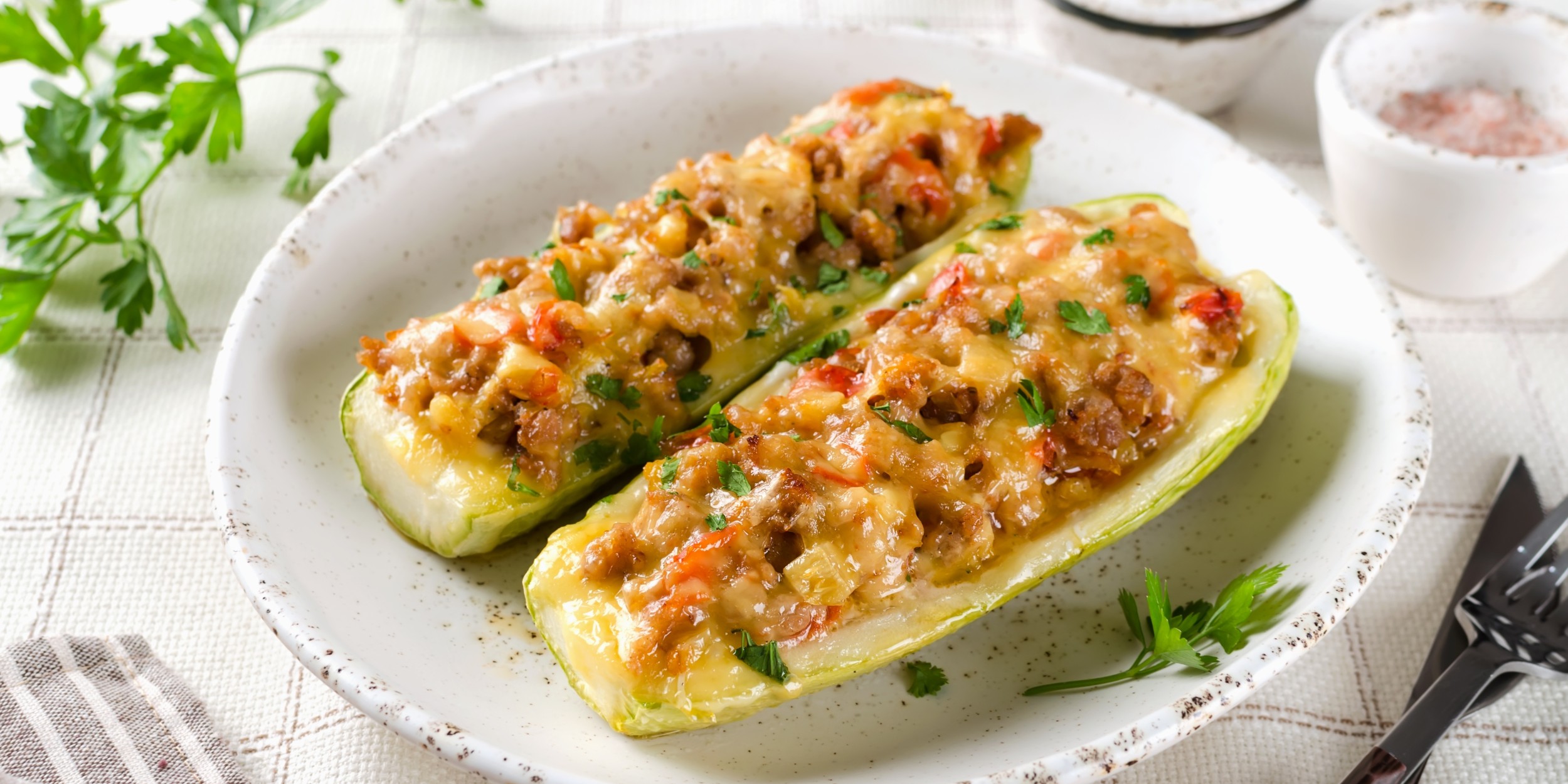 44 способа нафаршировать кабачки мясом, овощами, рисом и не только
