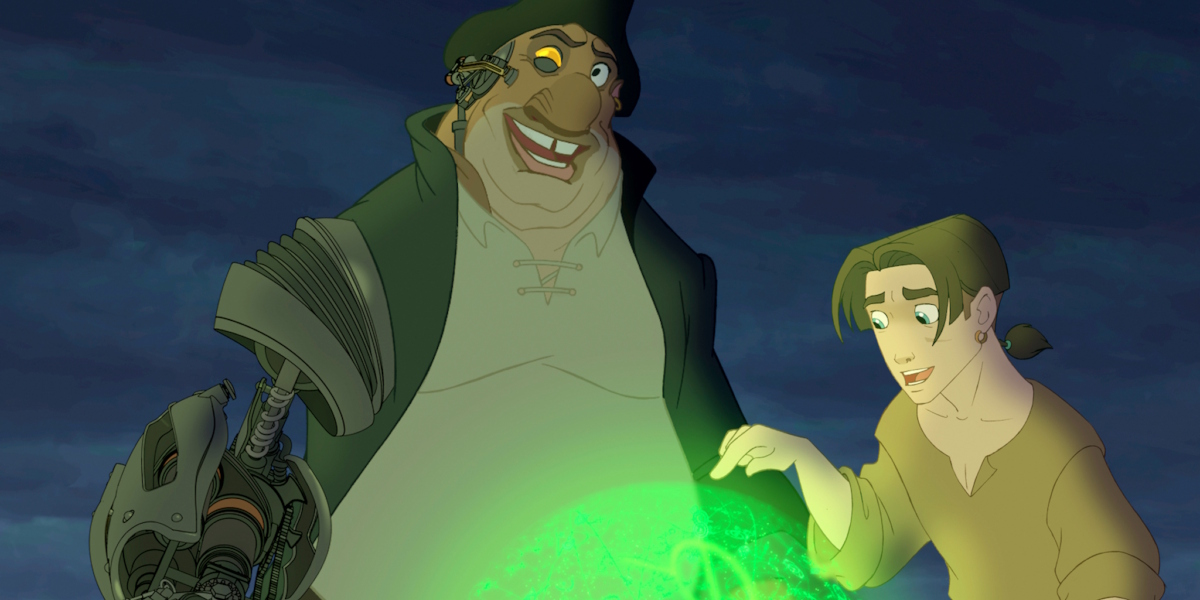 Кадр из мультфильма «Планета сокровищ» Кадр из мультфильма «Планета сокровищ» 2002 года