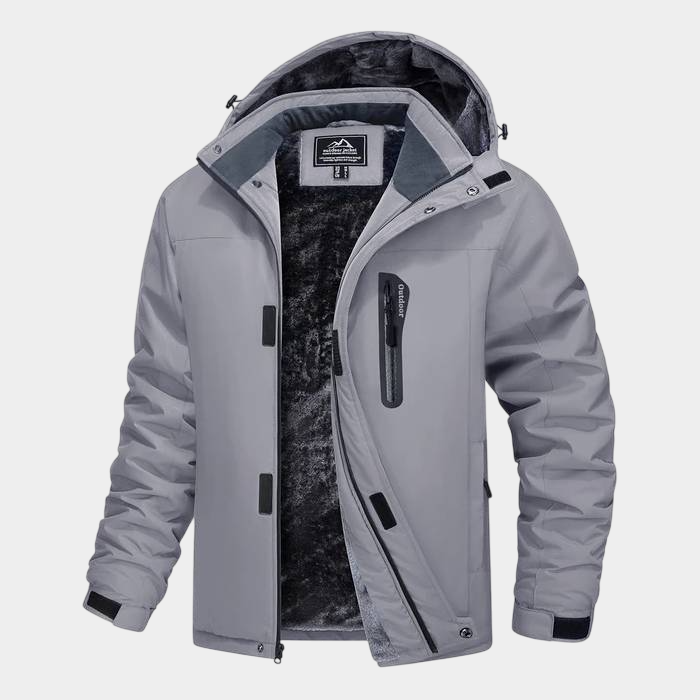 Тёплая мужская куртка 