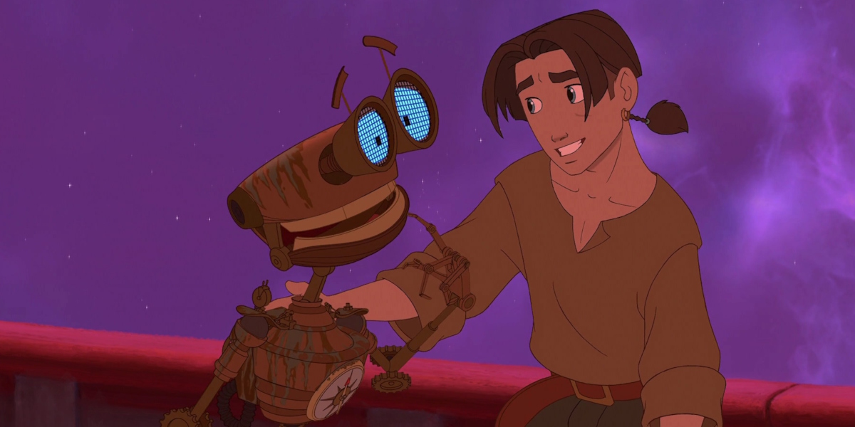 Кадр из мультфильма «Планета сокровищ» Кадр из мультфильма «Планета сокровищ» 2002 года