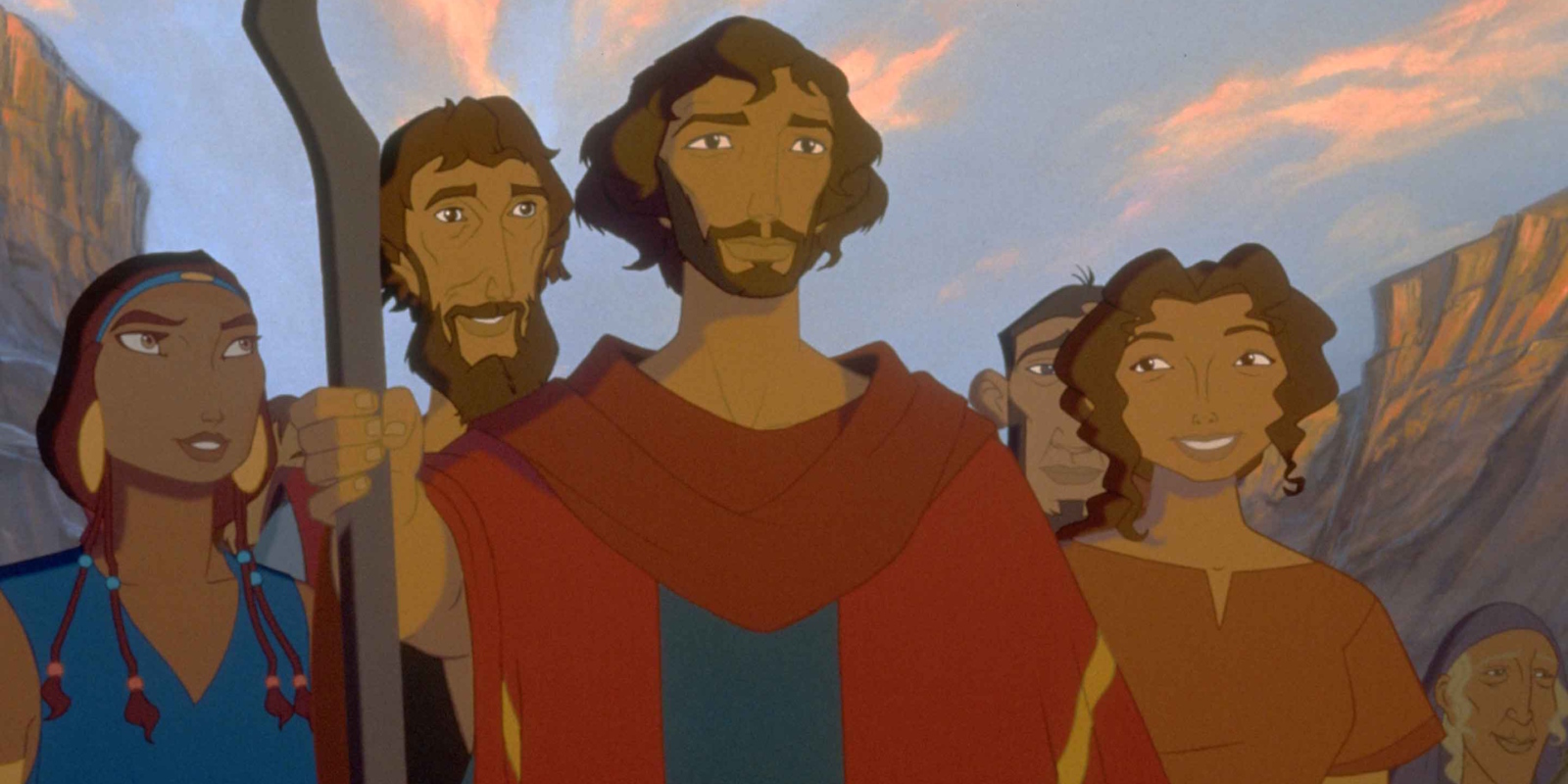 Кадр из мультфильма «Принц Египта» 1998 года