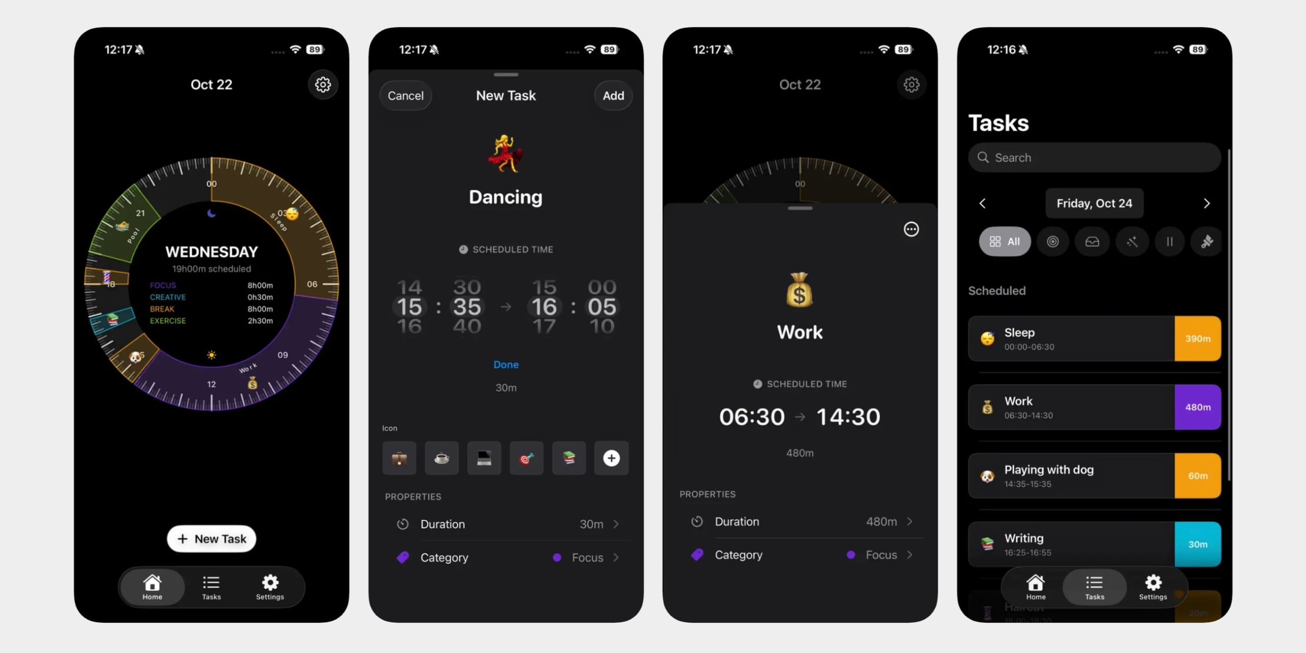 Приложение DayZen для iOS