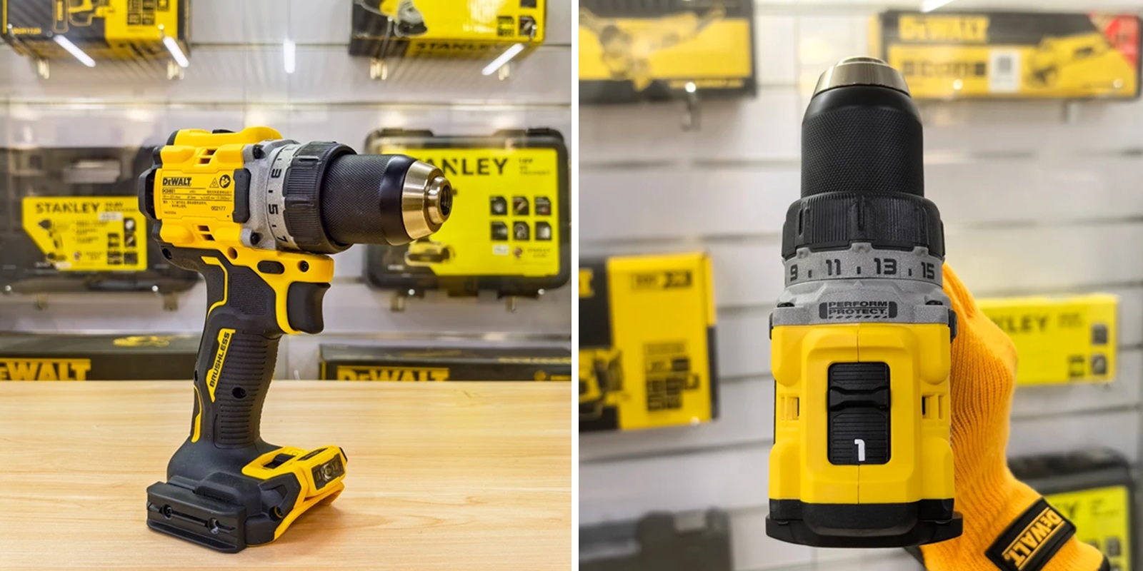 Беспроводная дрель-шуруповёрт DeWalt