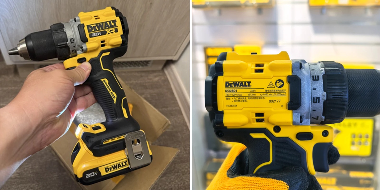 Беспроводная дрель-шуруповёрт DeWalt