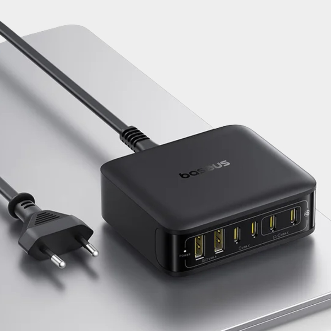 Настольная GaN-зарядка от Baseus