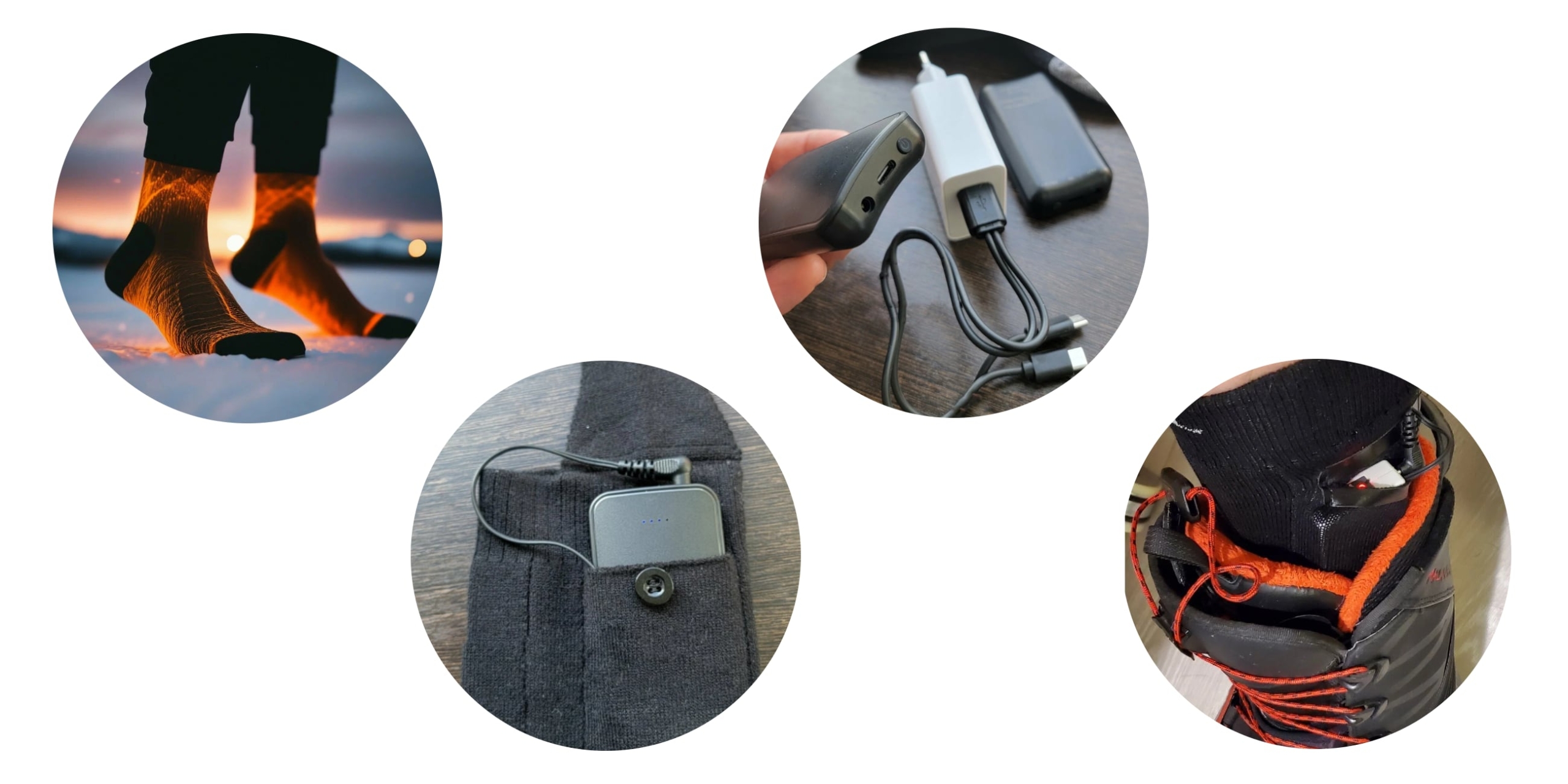 Термоноски на аккумуляторах