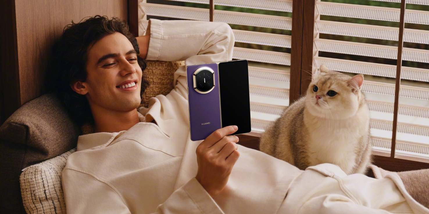 С крышкой из эко-кожи: обновлённый дизайн складного Huawei Mate X7 показали на фото и видео