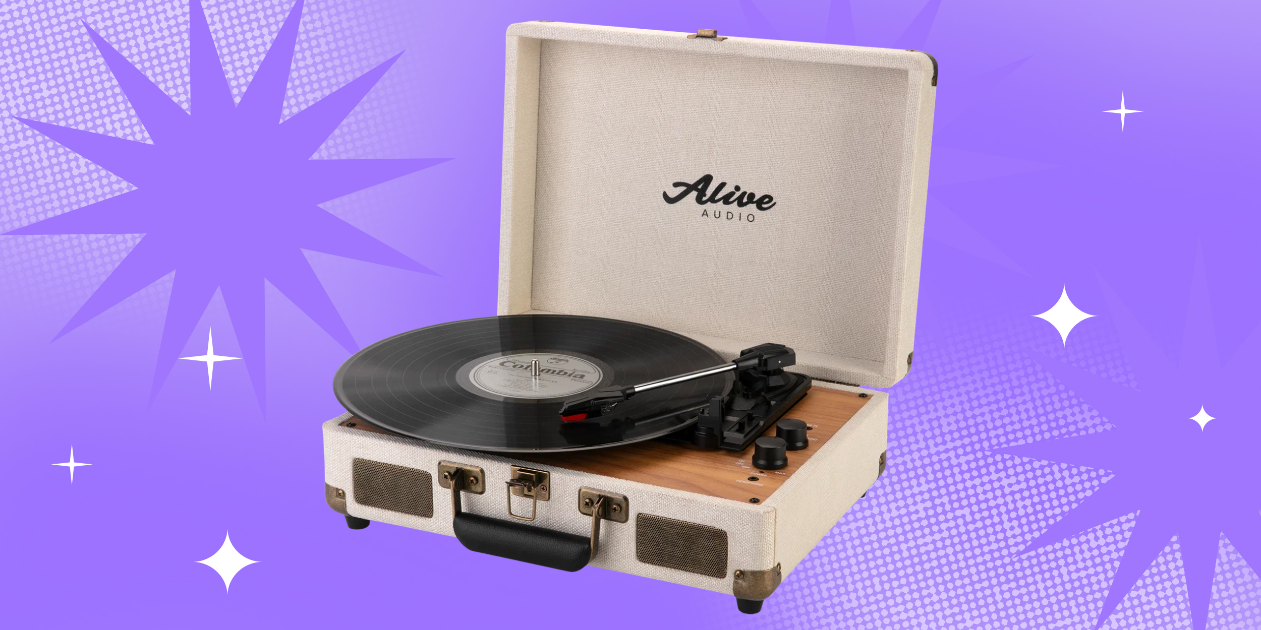 Alive Audio Glam The Canvas Edition Виниловый проигрыватель Alive Audio Glam The Canvas Edition