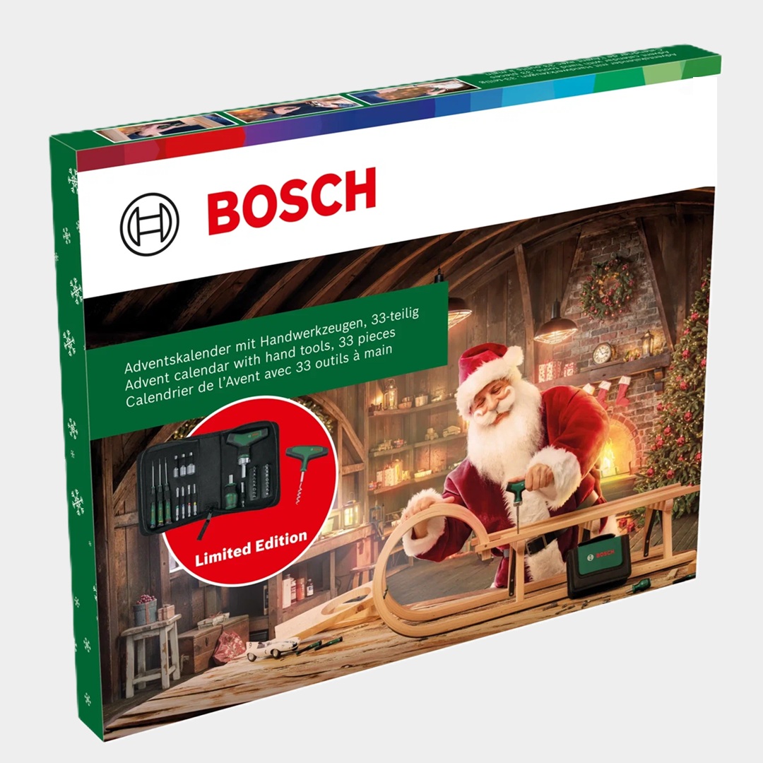 Адвент-календарь на 24 дня от Bosch 