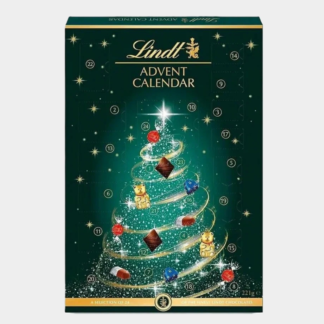 Адвент-календарь на 24 дня от Lindt 