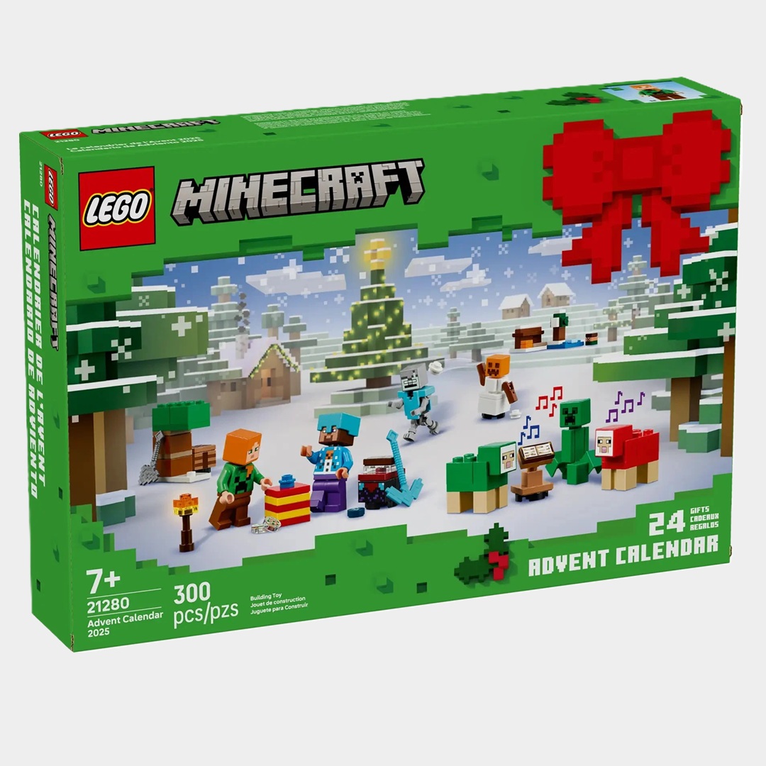 Адвент-календарь на 24 дня LEGO Minecraft 