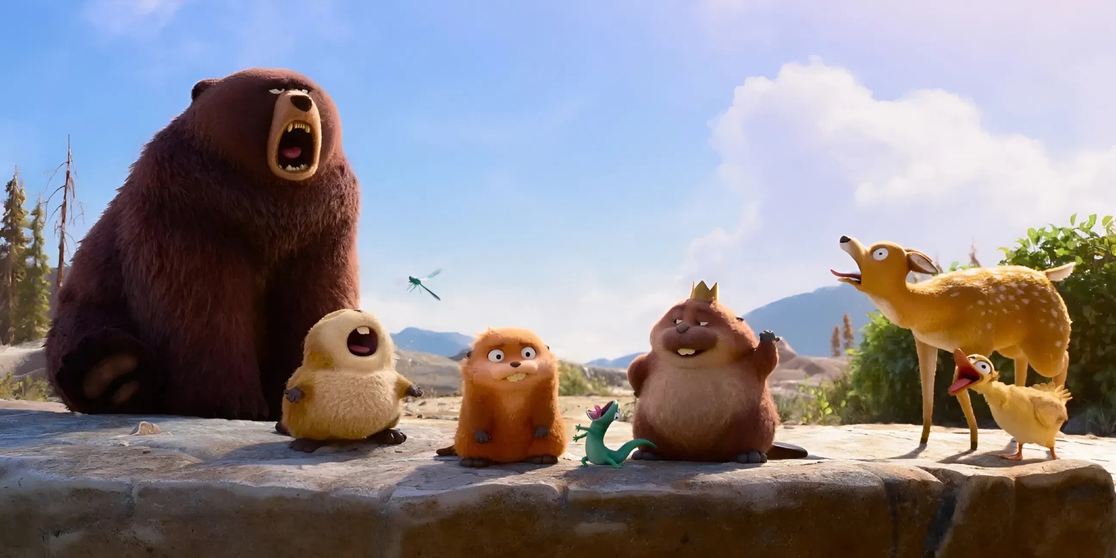 Вышел трейлер «Прыгунов» — нового мультфильма Pixar про робота-бобра