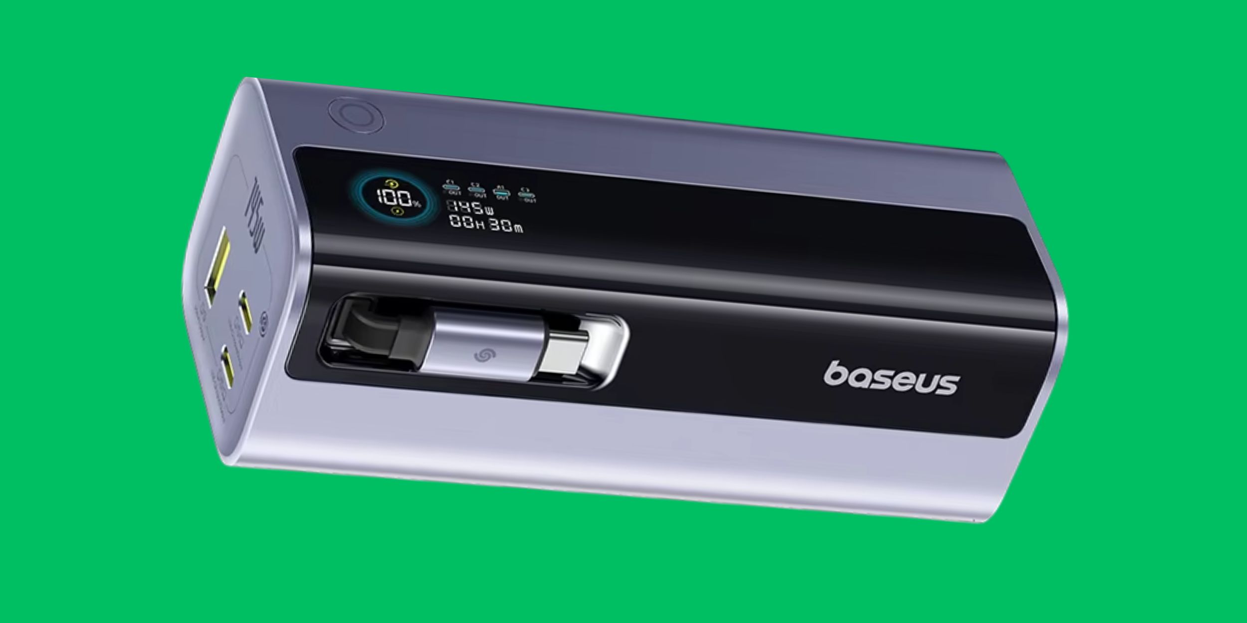 Надо брать: пауэрбанк Baseus на 145 Вт с выдвижным проводом и скидкой 56%