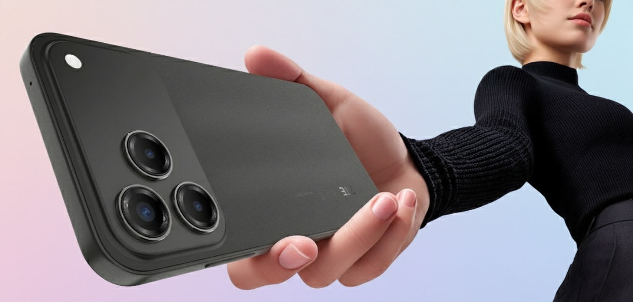 Представлен бюджетный смартфон Nubia V80 Design с ИИ-кнопкой и дизайном как у iPhone 17 Pro Max