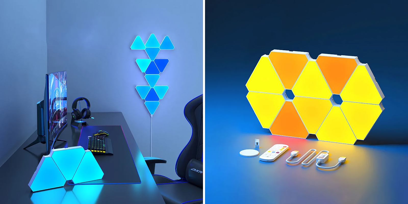 Треугольные RGB-панели Треугольные RGB-панели