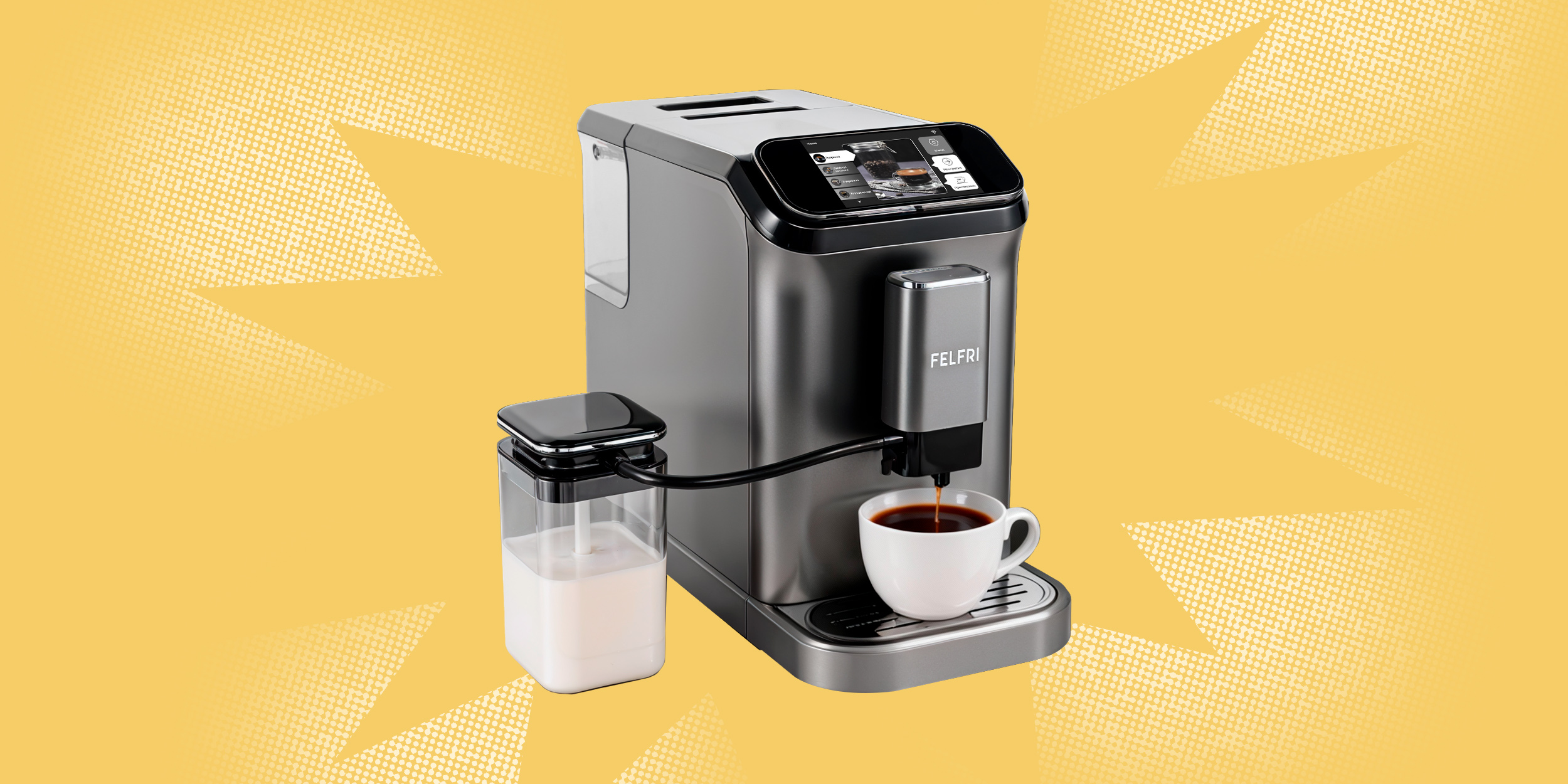 Надо брать: кофемашина Felfri FCM‑006 с управлением через Wi-Fi