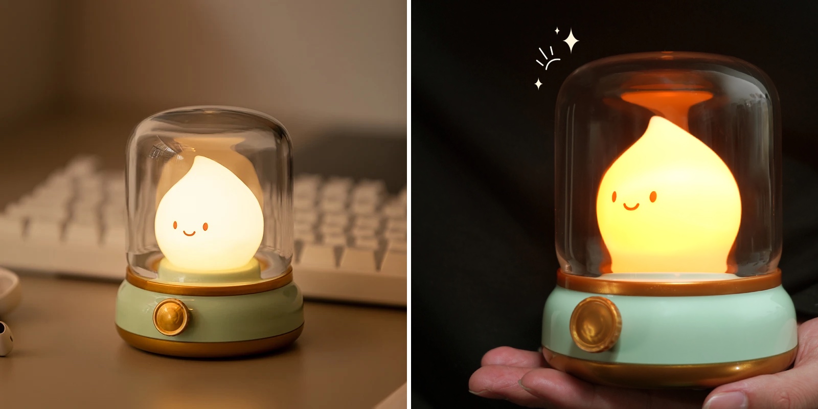 Настольный огонёк в банке Настольный огонёк в банке