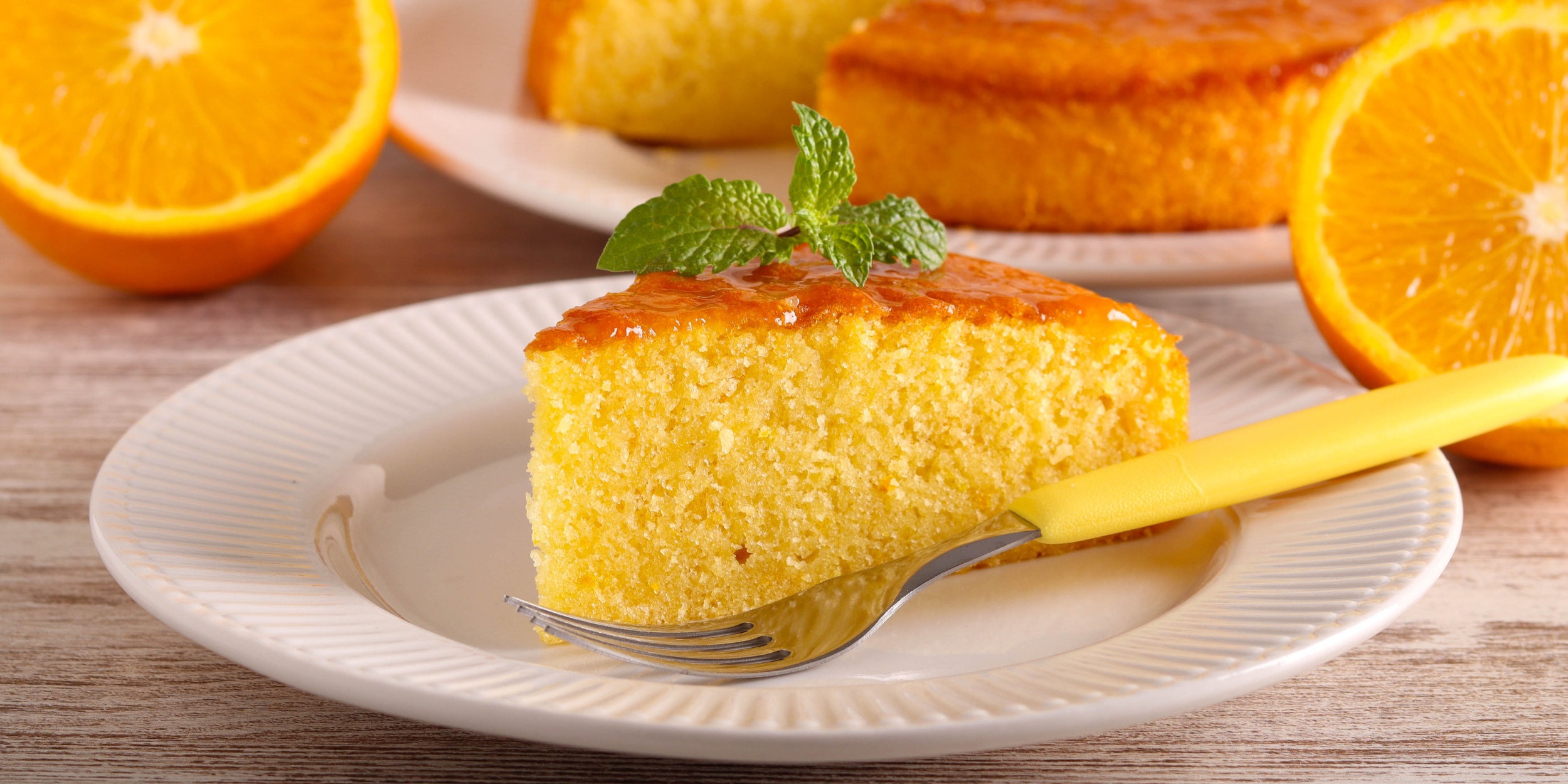 Простой рецепт апельсинового манника на кефире