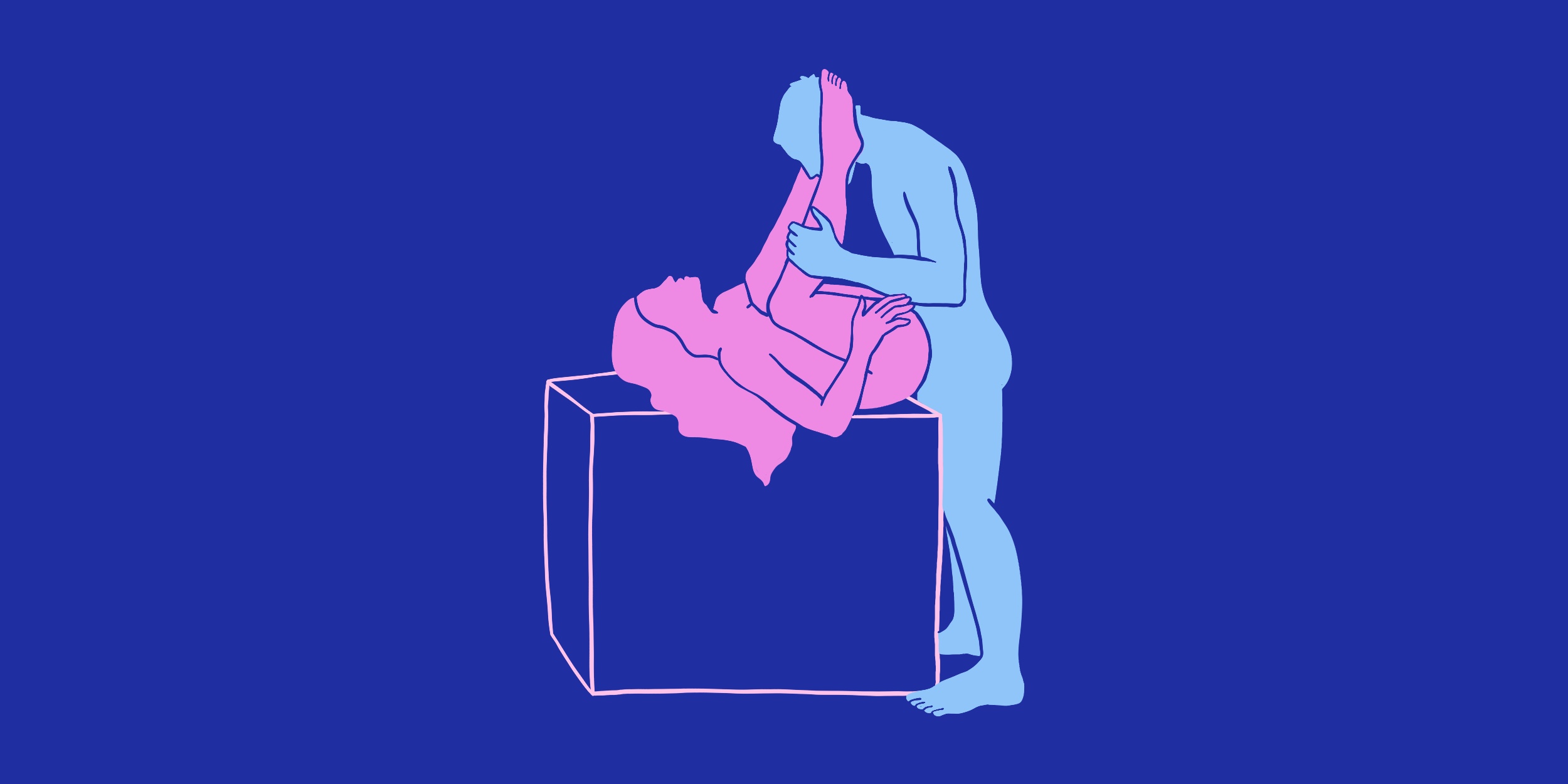 Поза бабочки для секса с разницей в росте