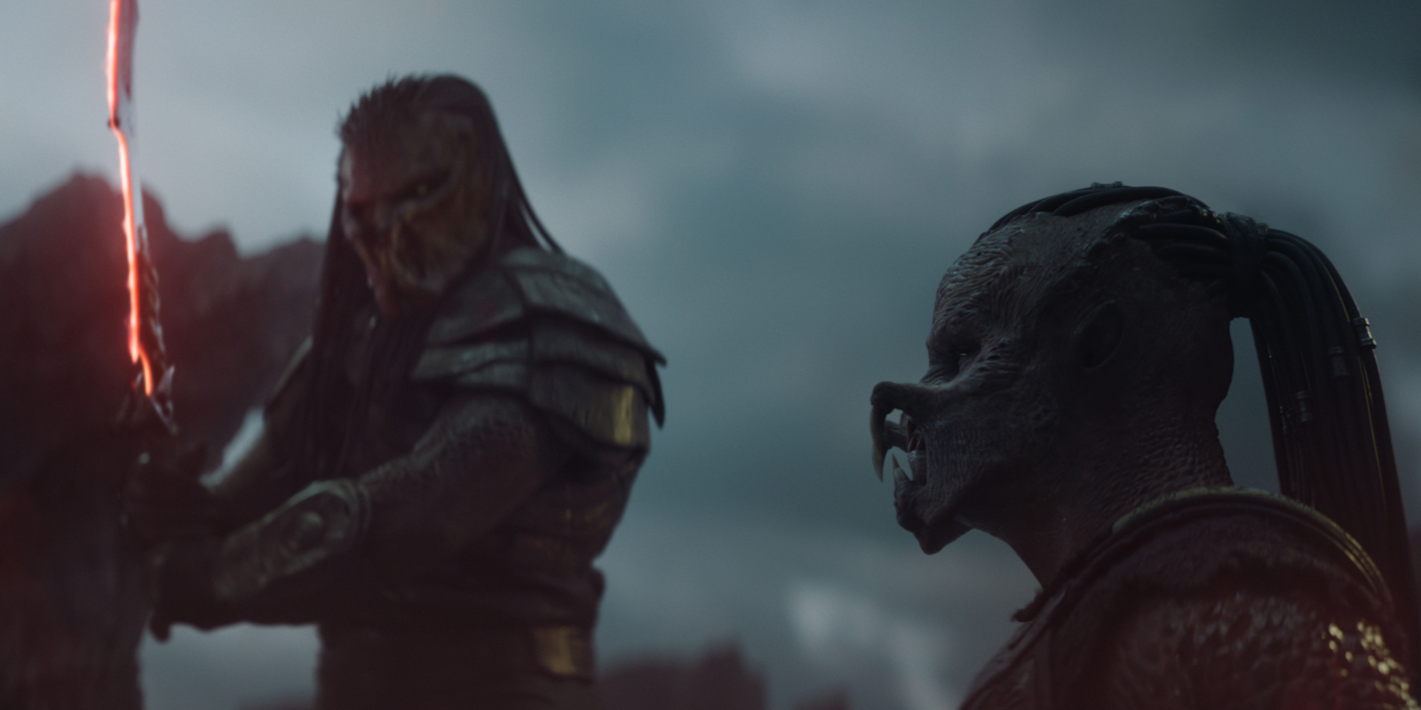 Кадр из фильма «Хищник: Планета смерти» 2025 года