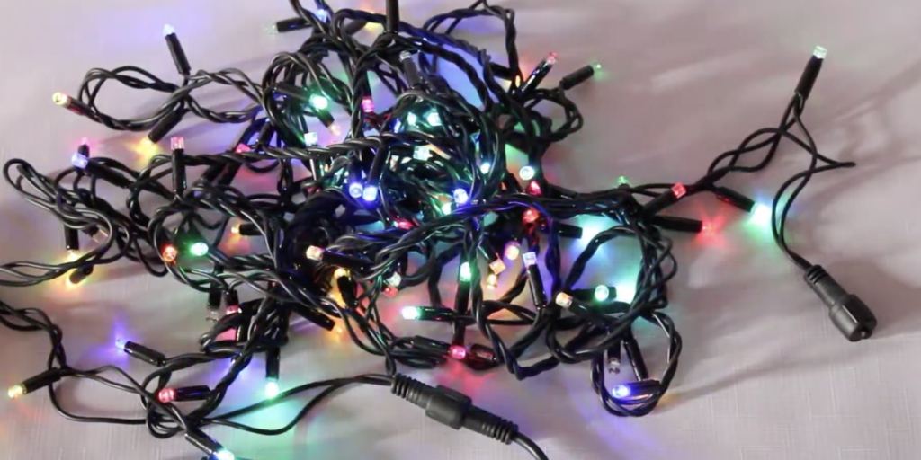 Нить стринг-лайт Виды новогодних гирлянд: нить стринг-лайт