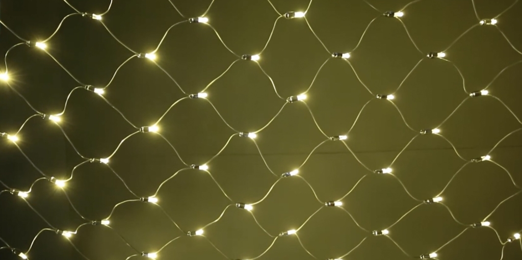 Сетка Виды новогодних гирлянд: сетка