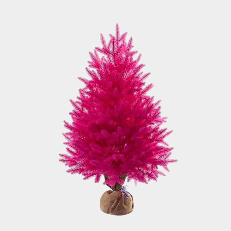 Розовая ёлка от «Царь-ёлки»