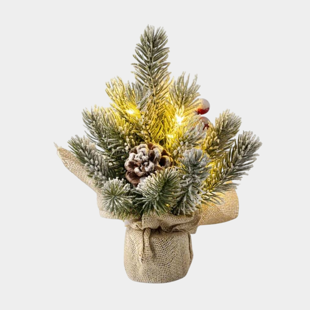 Настольная ёлка с подсветкой