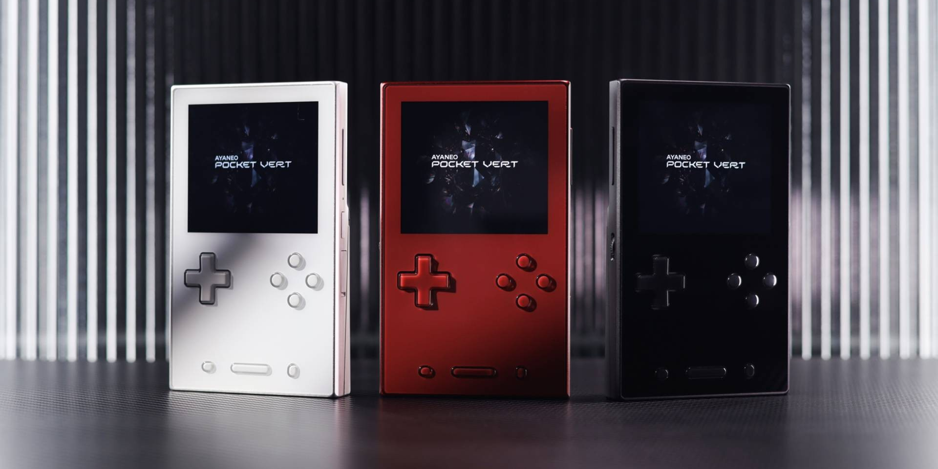 Ayaneo показала вертикальную ретро-консоль Pocket Vert со скрытым тачпадом