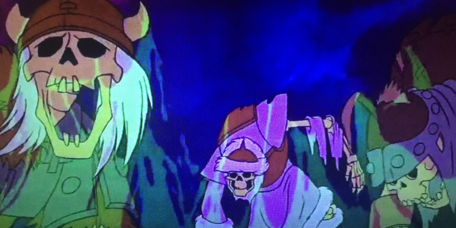 Кадр из мультфильма «Чёрный котёл» Кадр из мультфильма «Чёрный котёл» 1985 года