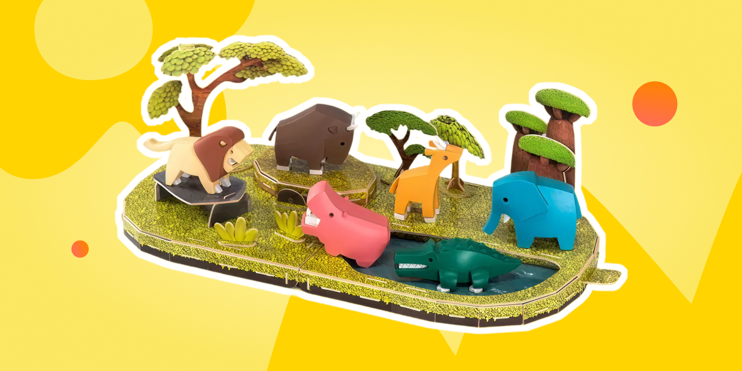 Минималистичный конструктор от Halftoys Подарки для детей: минималистичный конструктор от Halftoys