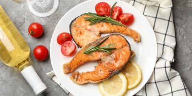 Стейк форели в аэрогриле: простой и быстрый рецепт