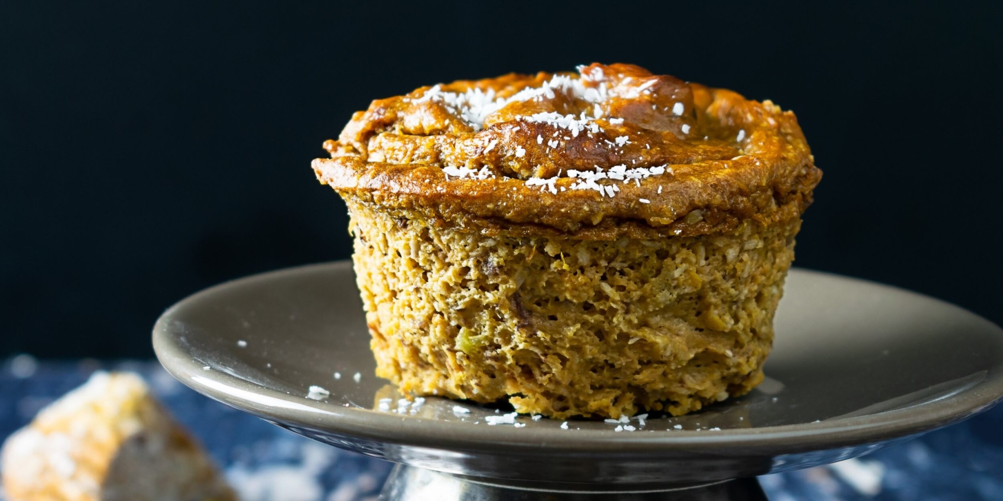 Выпечка с бананами: ПП-маффины из сладкого картофеля и банана