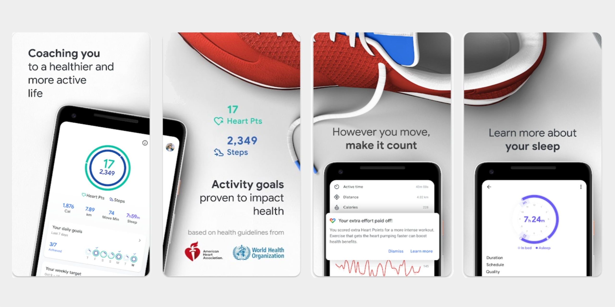 Google Fit Лучшие приложения-шагомеры: Google Fit