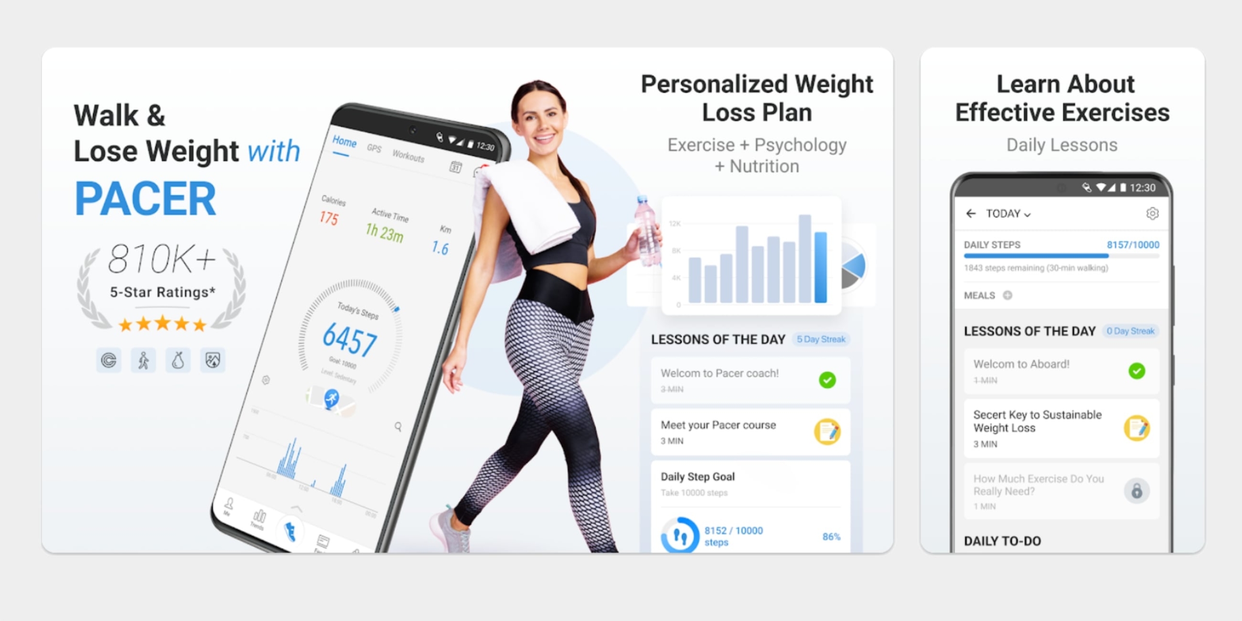 Pacer Лучшие приложения-шагомеры: Pacer