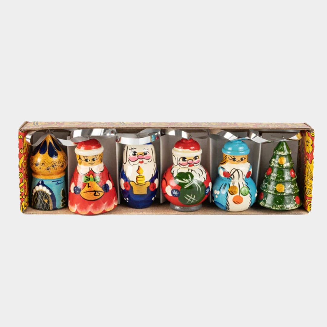 Набор ёлочных игрушек от OLYMP, 885 рублей