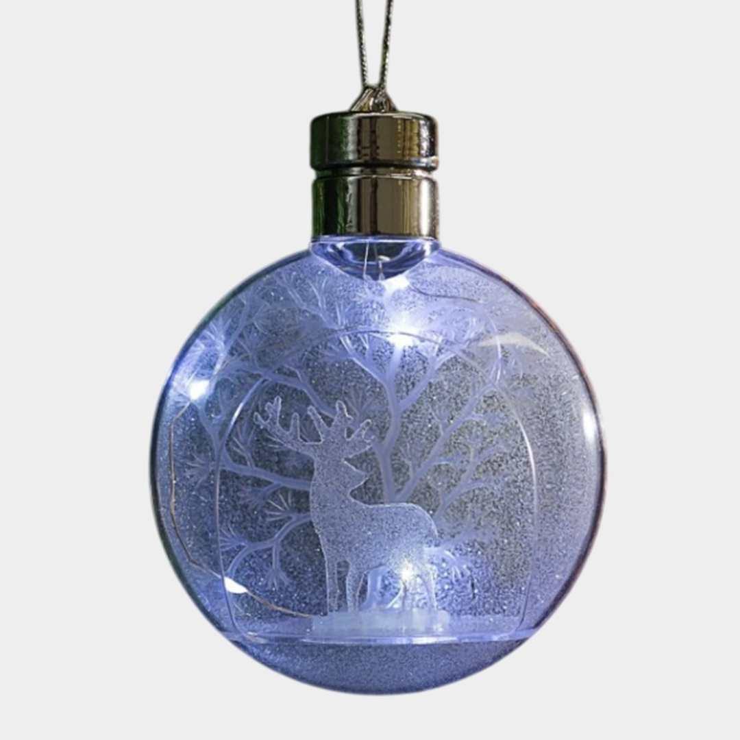 Ёлочный шар от Luazon Lighting, 198 рублей