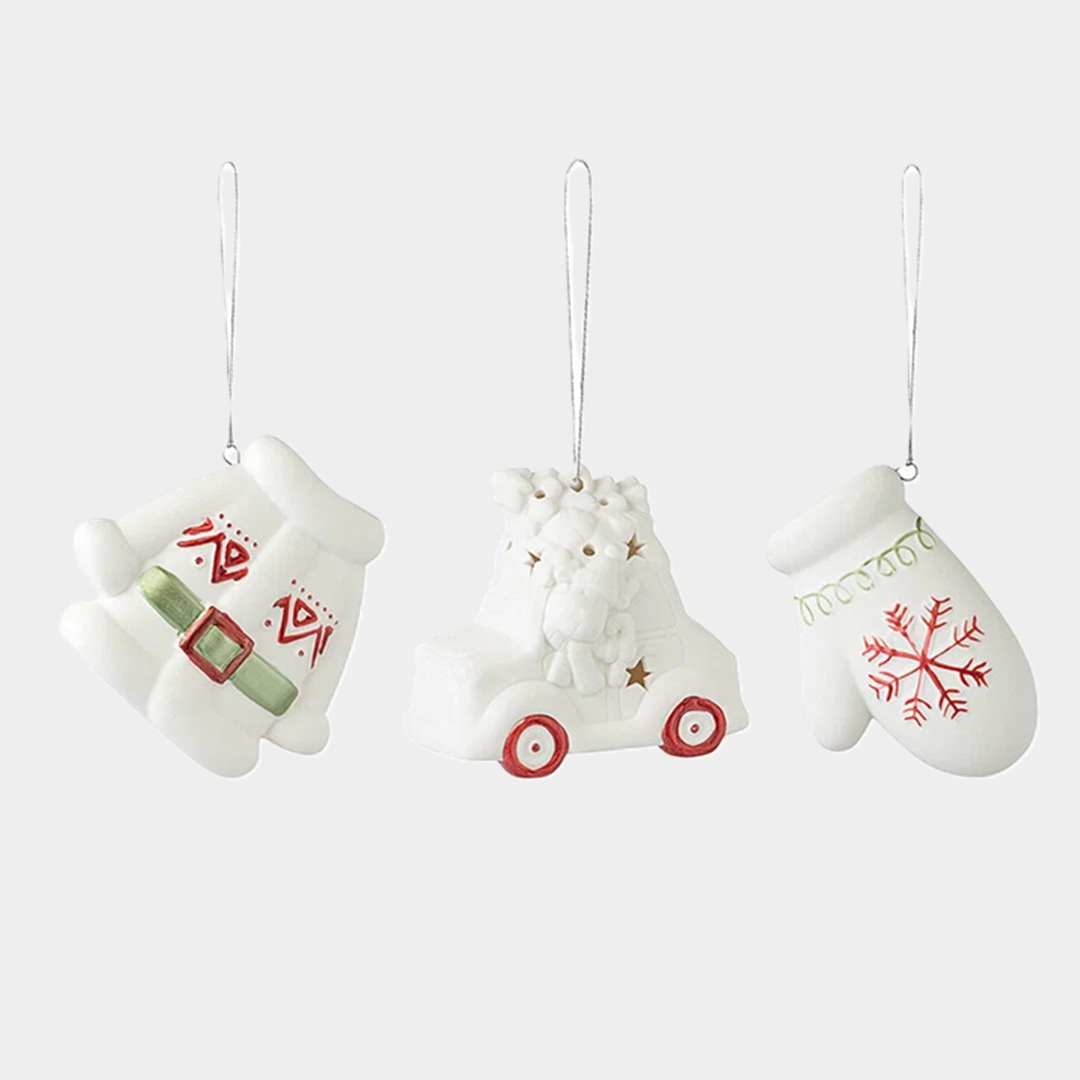 Набор ёлочных игрушек от Tkano, 1 308 рублей