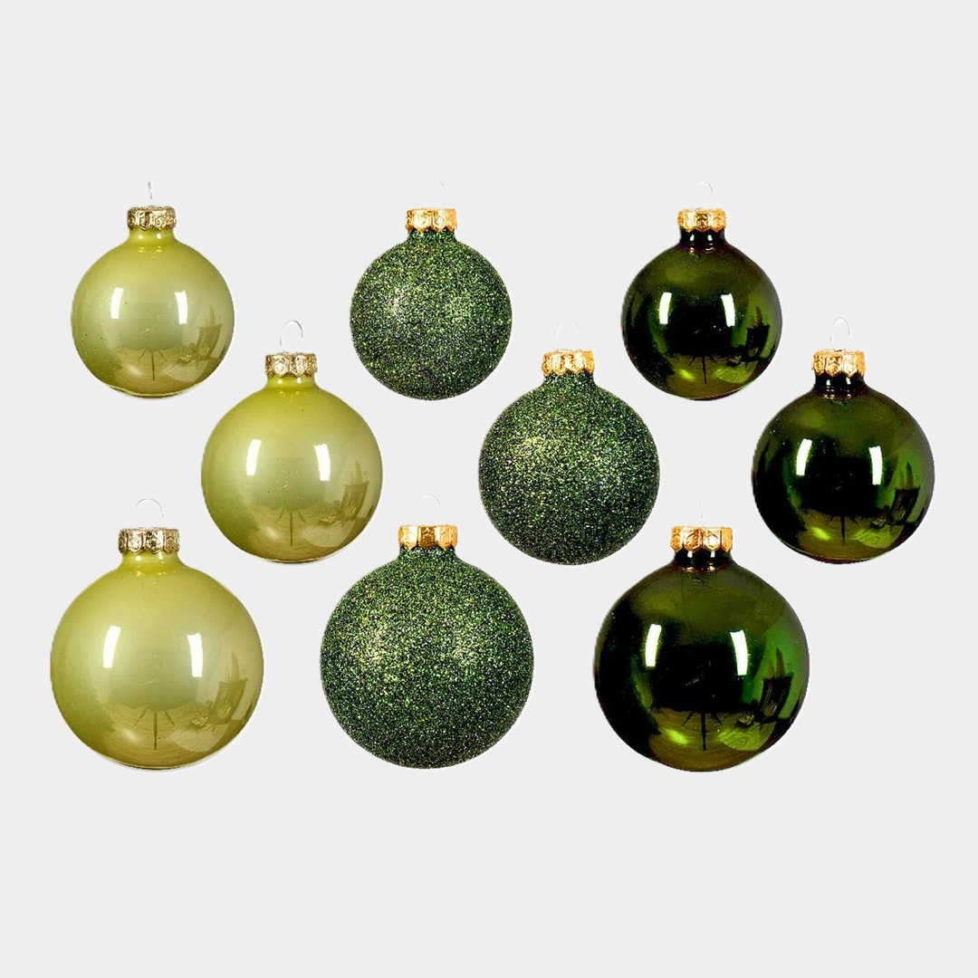 Набор из 21 ёлочного шара от Winter Deco, 2 384 рубля