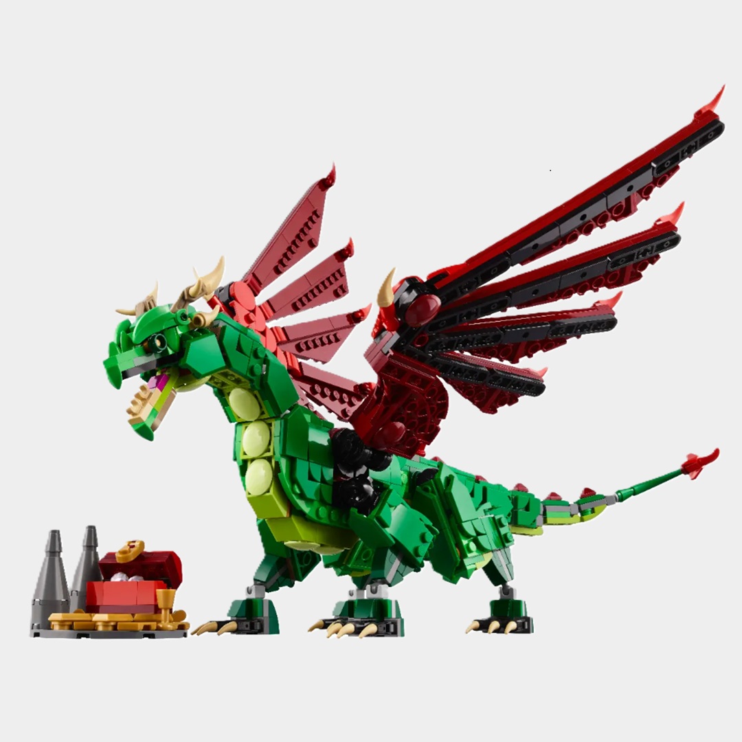 10. LEGO Creator: «Средневековый дракон»