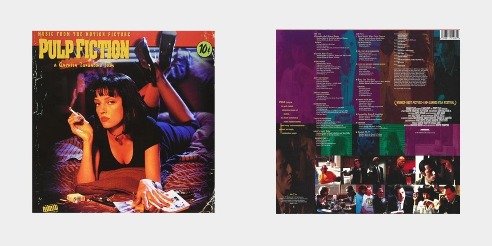 Виниловая пластинка Pulp Fiction Желанные подарки на Новый год: виниловая пластинка Pulp Fiction