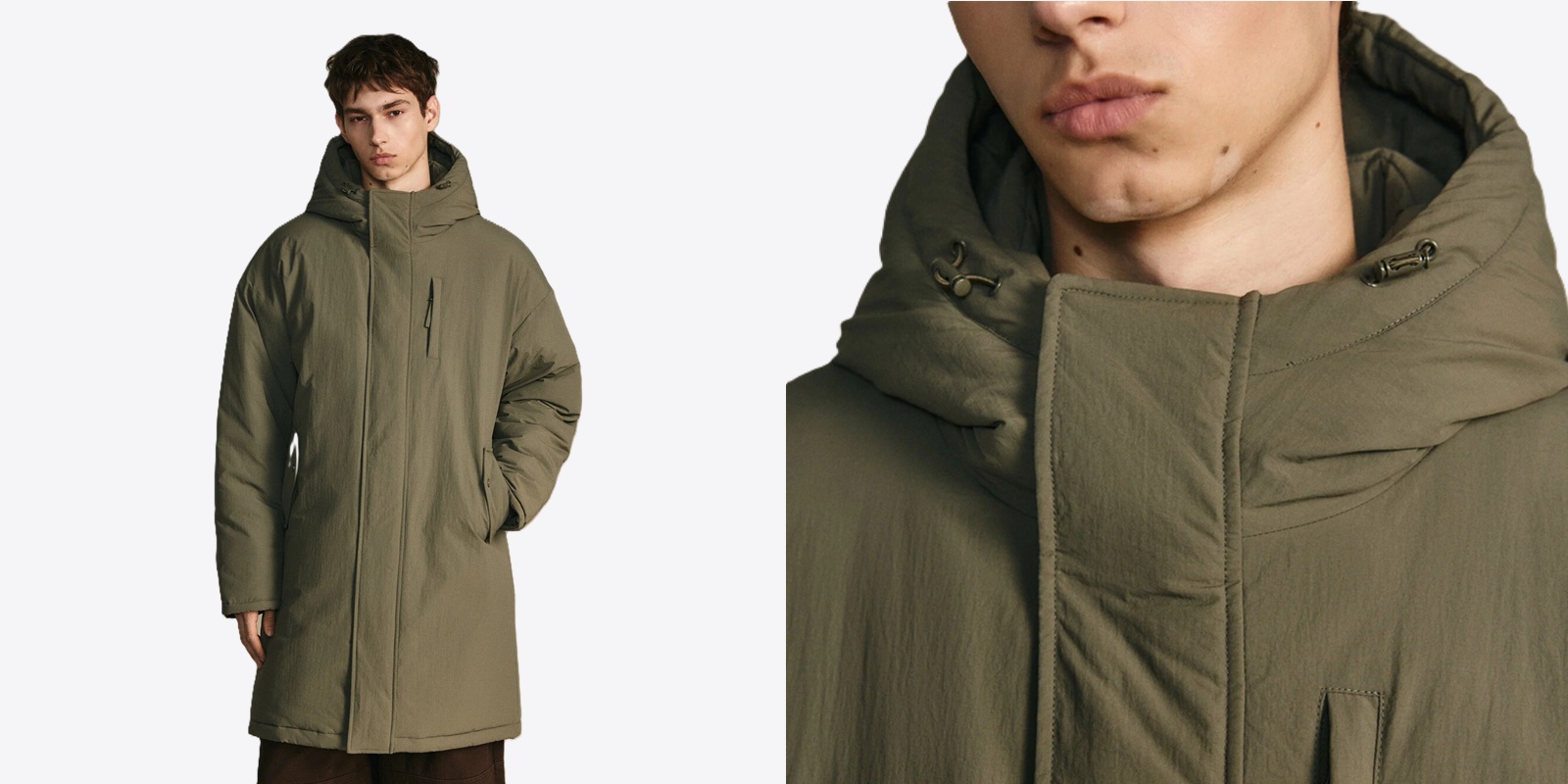 Мужская зимняя куртка: парка от Befree